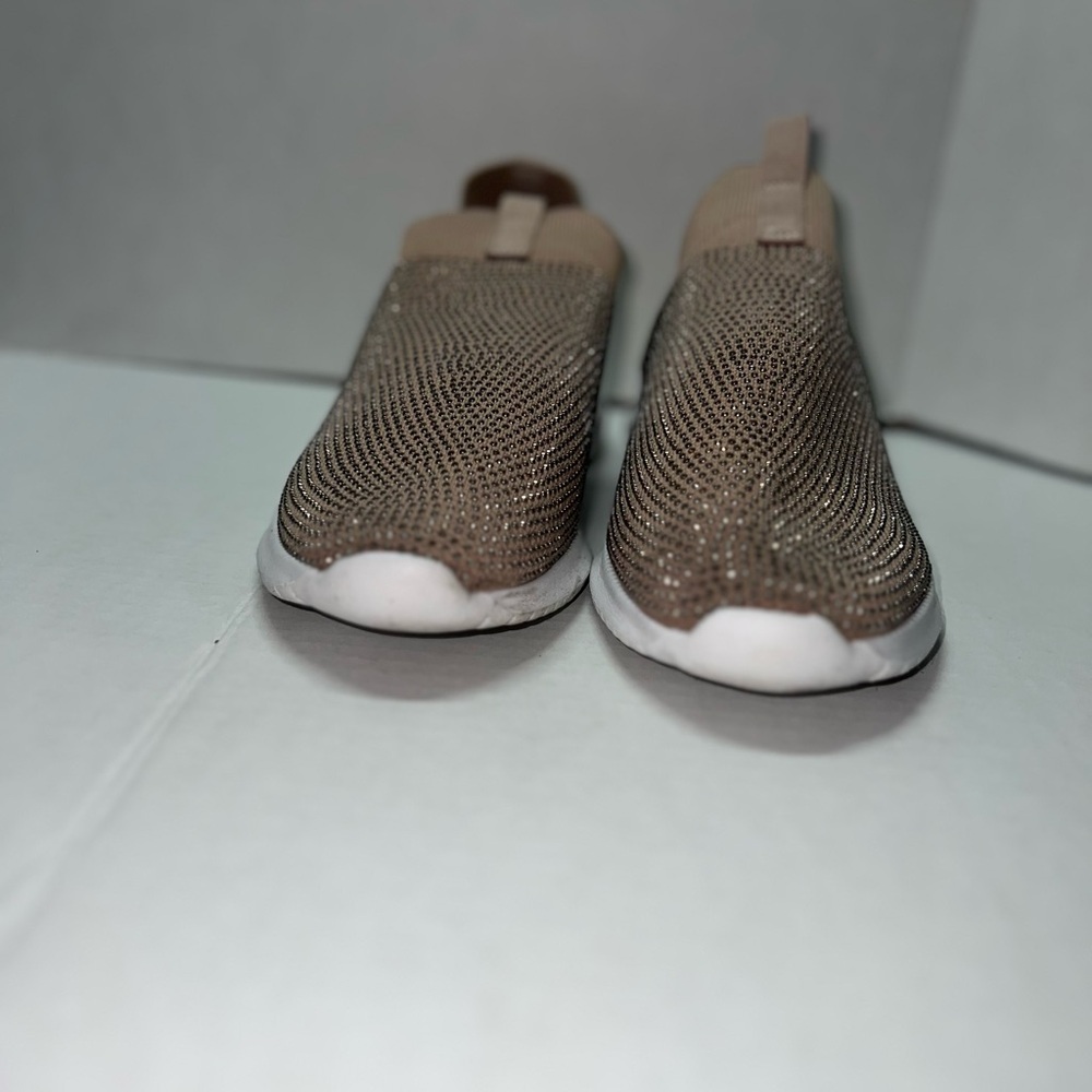 Sparkling Knit Slip-On Sneakers